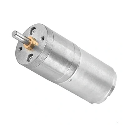 Bild av DC Getriebemotor, 25mm 12V 25GA 370 Low Speed Metall Getriebemotor för elektronische Sperre(12V 1000RPM)