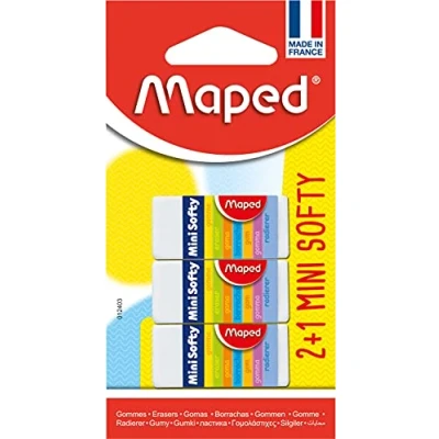Bild av Maped M012403 radiator mini softy, 3 pack, vit