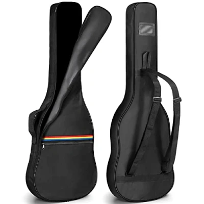 Bild av CAHAYA Gitarrskydd akustisk gitarr dammskydd mjuk gitarrväska Gig Bag P, svart, E Gitarren Taschen, Elgitarr