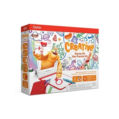 Bild av Osmo Creative Starter Kit for iPad 3 Educational Learning Games Ages 5 10 Drawing, Word Problems &amp; Early Physics STEM Toy (Osmo Base Included)