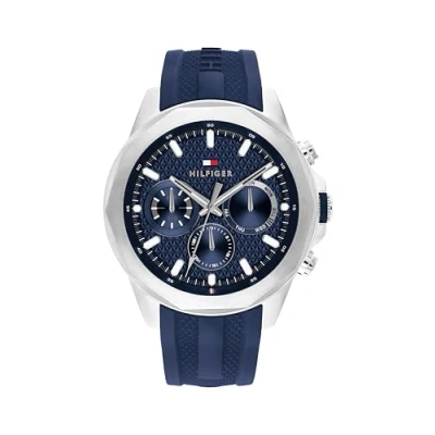Bild av Tommy Hilfiger LARS Kronografklockor navy/silvercoloured, Storlek: One Size, Navy/silver coloured