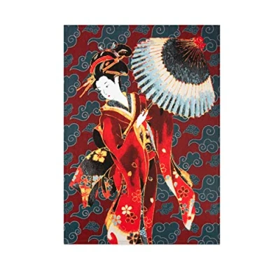 Bild av Excelsa Kimono Bordsduk 100% Bomull, Cm. 70 x 50, Med Knapphål