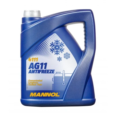Bild av MANNOL AG11 Longterm MN4111 5 Antigel G11 Bleu 38(50/50) MERCEDES BENZ: Classe C Coupe, Vito Van, CLS VOLKSWAGEN: GOLF 3, Transporter 4