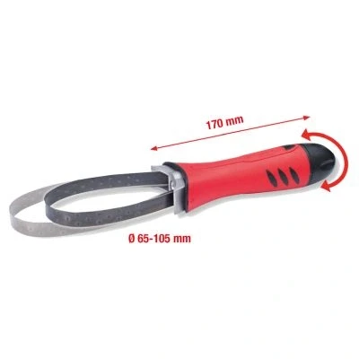 Bild av KS TOOLS 155.5003 Clé filtre à huile 155 110 Acier chrome vanadium