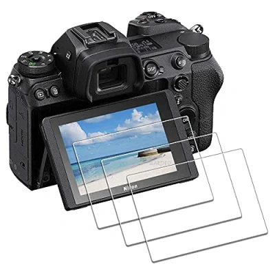 Bild av Glasskärmskydd för Nikon Z50II Z50 II/Z7 / Z6 Z5 Z 7 6 5 [3 pack], iDaPro härdat glas enkel installation