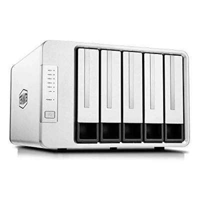Bild av TerraMaster F5 422 5 fack 10 GbE Intel fyrkärnig NAS molnlagringsserver 1,5 Hz nätverkslagring och hårdvarukryptering AES NI (utan disk)