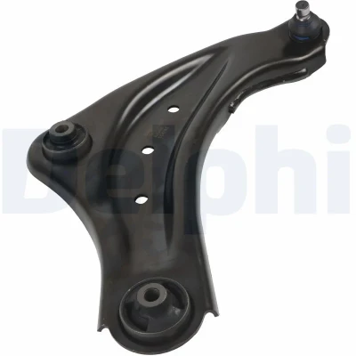 Bild av DELPHI TC4793 Länkarm, hjulupphängning med spindelled framaxel höger, Nedre Länkarm (tvär ) stålplåt NISSAN: Pulsar Hatchback, Juke