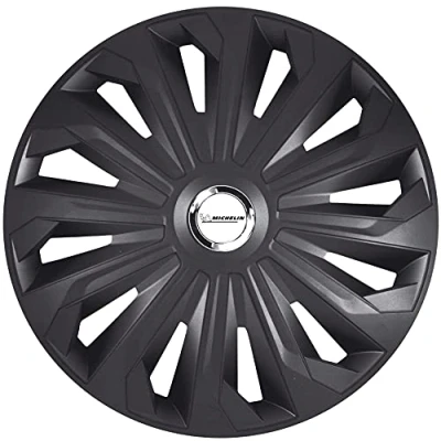 Bild av Michelin 92010 Fabienne navkapselset med N.V.S., 4 delat set, 38,10 cm 15 tum, svart