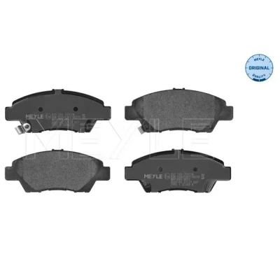 Bild av MEYLE 025 249 7915/W Jeu de plaquettes frein ORIGINAL Quality Essieu avant avec indicateur d&#039;usure tôle anti bruit HONDA: Jazz 3, CR Z