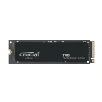 Bild av Crucial T705 4TB PCIe Gen5 NVMe M.2 Intern Gaming SSD, Upp till 14.100MB/s, 4.0 kompatibel, Microsoft DirectStorage, Solid State Drive CT4000T705SSD3