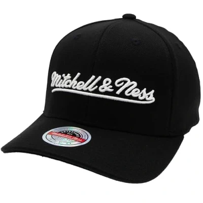 Bild av Mitchell &amp; Ness Snapback Classic Red Script Logo OB, Svart/Vit, svart, one size