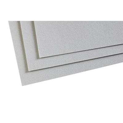 Bild av Clairefontaine Ref 197017C Pastelmatta kortark (paket med 5 ark) 360 gsm kort 24 x 32 cm ljusblå färg speciellt formulerad för användning pasteller