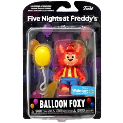 Bild av Funko Action Figure: Five Nights at Freddy&#039;s (FNAF) SB Balloon Foxy samlarobjekt presentidé officiella varor för pojkar, flickor, barn och vuxna videospel fans