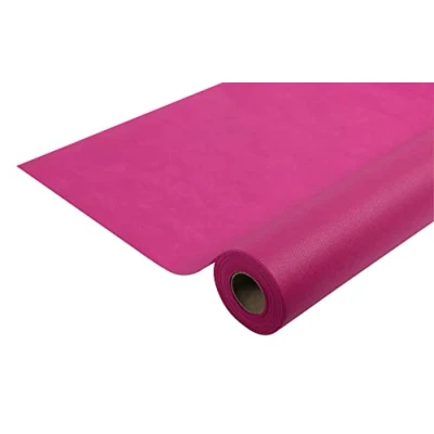 Bild av Pronappe Bordsduk R782053I engångsduk av spunbond fleece längd 20 m bredd 1,20 (per rulle) färg hortensia, slitstarkt, vattenavvisande och avtorkbart material