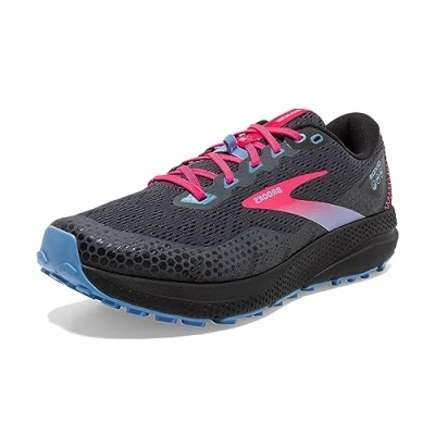 Bild av Brooks Dam Divide 3 Running Shoe, Ebenholts Svart Diva Rosa, 5 UK