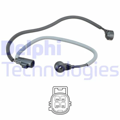 Bild av DELPHI AS10240 Capteur de cognement VOLVO: V70 2, S60 I