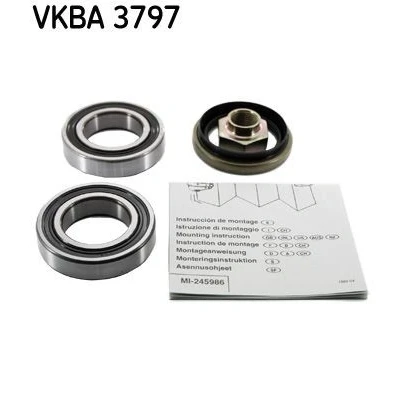 Bild av SKF VKBA 3797 Kit de roulements roue avec bague d&#039;étanchéité 62