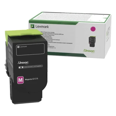 Bild av Lexmark 78C2XM0 High Capacity Return Program Toner Magenta Tonerkassett