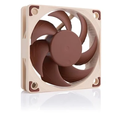 Bild av Noctua NF A6x15 FLX, Ultratyst Smal Fläkt, 3 Pin (60x15 mm, Brun)