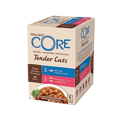 Bild av CORE Tender Cuts Tuna Selection Multipack 510g (4 pk/ps)