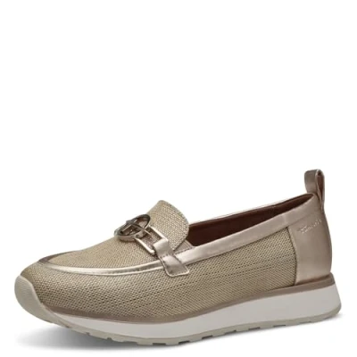 Bild av Tamaris Sneaker Slipins, Storlek: 37, Gold comb Skinnimitation/textil