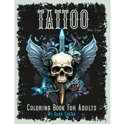 Bild av Tattoo Coloring Book for Adults: The World&#039;s Most Beautiful Selection of Designs to Help Relax and Inspire