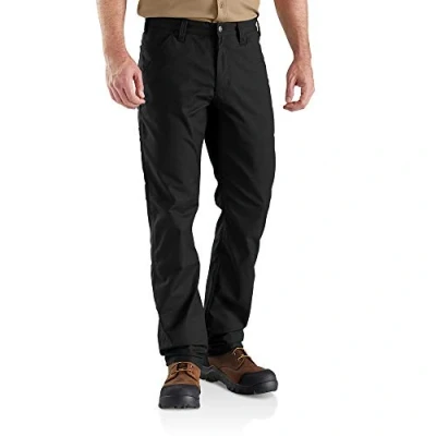 Bild av Carhartt herr Byxor Rugged Professional Series Flex Relaxed Fit Canvas arbetsbyxor, svart, 40W / 34L