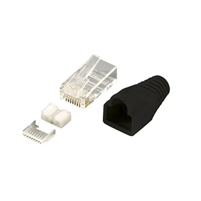 Bild av LogiLink Professional MP0022 &quot;RJ45&quot; kontakt porslin &quot;Kat.6&quot; svart