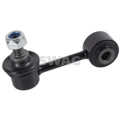 Bild av SWAG 83 92 1874 Biellette de barre stabilisatrice Essieu arrière gauche, droit 77 M10 x 1,25 avec écrou autobloquant Acier noir