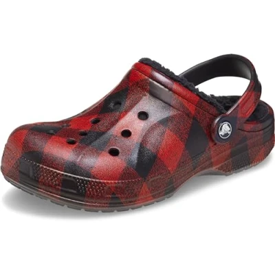 Bild av Crocs Unisex barn Ralen fodrad Clog K, Svart multi, 32/33 EU