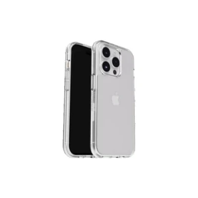 Bild av Otterbox Sleek Series skal för iPhone 15 Pro Max, stöttåligt, fallsäkert, supertunt, skyddande tunt skal, testad till militärstandard, Klar, Utan retailförpackning