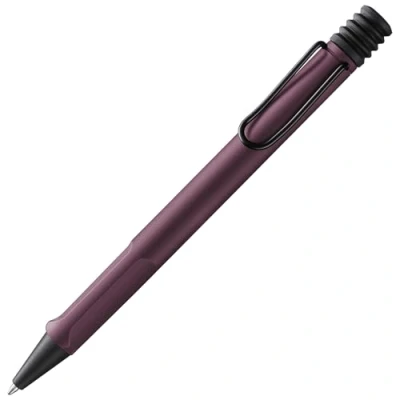 Bild av Lamy safari scarlet kulspetspenna tidlös klassisk kuli med ergonomiskt handtag och robust ASA plast inkl. stor kapacitet gruva M 16 i linjebredd svart
