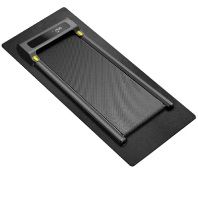 Bild av Stötsäker golvmatta för löpband, 6 mm tjockt halkfritt underlag träningsutrustning, PVC golvskyddsmatta sportutrustning, mattor träningsmatta, även som yogamatta (70 x 150)