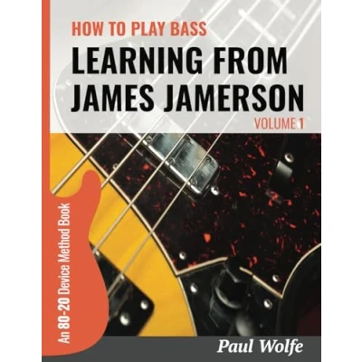 Bild av How To Play Bass Learning From James Jamerson Vol 1: An 80 20 Device Method Book For Guitar