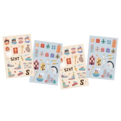 Bild av Folat BV Stickers Sinterklaas figures 49 pcs.