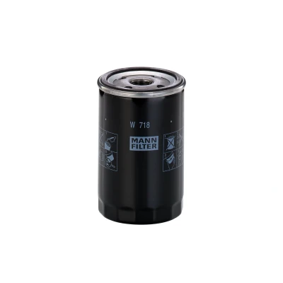 Bild av MANN FILTER W 718 Filtre à huile 3/4 16 UNF 1B avec un clapet de non retour vissé