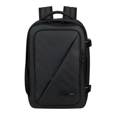 Bild av American Tourister Take2Cabin Ryanair Kabinväska 25 x 20 40 cm, 24 L, 0,50 kg, Handbagage, Flygplansryggsäck S Undersits, Svart Edition (Black Edition)