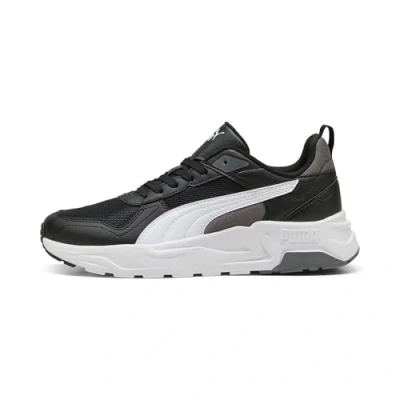 Bild av Puma Unisex Trinity 2 LT sneakers, svart vit cool mörkgrå, 8 UK, 42 EU