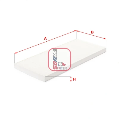 Bild av Filter, kupéventilation Sofima S 3024 C