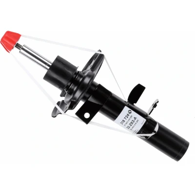 Bild av SACHS 318 724 Amortisseur gauche Pression de gaz Système bitube Jambe suspension Goujon en haut FORD: FOCUS 3 Turnier,