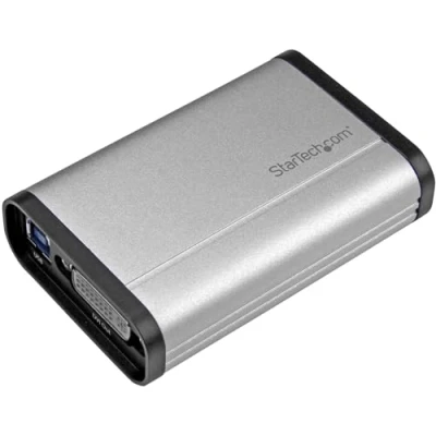 Bild av StarTech.com USB 3.0 inspelningsenhet för högpresterande DVI video 1080 60FPS aluminium kompakt HD videoinspelare