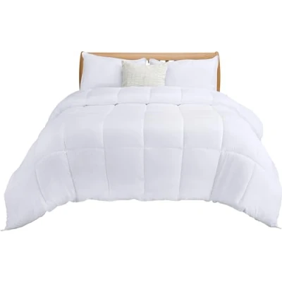 Bild av Utopia Bedding all säsong täcke 200 x 220 cm, quiltat andas supermjukt och mysigt, 280 g/m² fyllning (vit).
