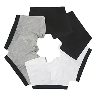 Bild av L&amp;K II Boxershorts för pojkar, bomull, kalsonger, döskalle underkläder pojkar barn 6 pack, 1603 Bwg, 158/164 cm
