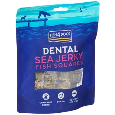 Bild av Jerky Fish Squares, Hundsnack 115 g