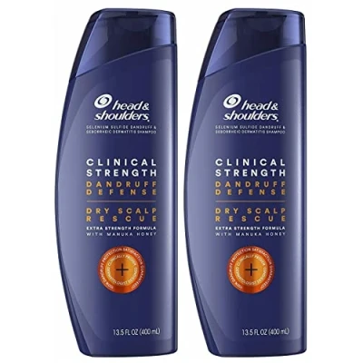 Bild av Strength Head and Shoulders Shampoo för behandling av mjäll och seborrheisk dermatit, 400 ml (2 pack)