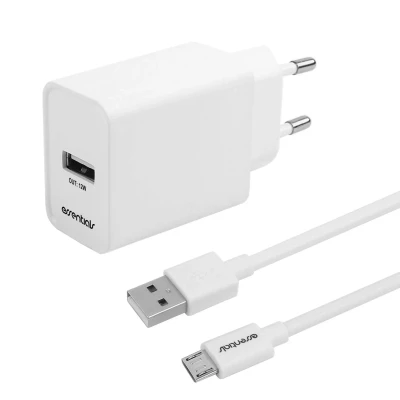 Bild av Essentials Wall charger 12W, USB A Micro