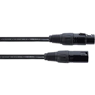 Bild av XLR mikrofonkabel 10 m