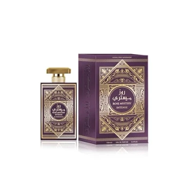 Bild av Al Wataniah Rose Mystery Intense lyxig parfym för kvinnor, Eau de Parfum, 100 ml, blommig och mystisk doft