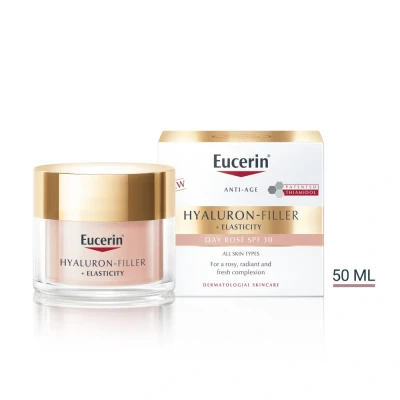 Bild av Eucerin Hyaluron filler + elasticity day rose spf30 50 ml