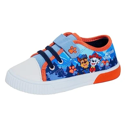 Bild av Paw Patrol pojkar lyser upp kanvas träningsskor med ljus jaga marshall pumpar sommarskor, BLÅ, 29.5 EU